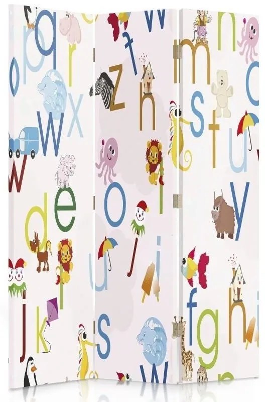 Gario Paraván Levelek Méret: 110 x 170 cm, Kivitelezés: Forgó paraván 360°