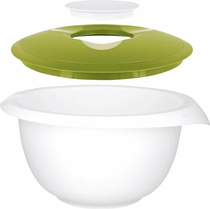 Westmark habverő edény fedővel 3,5 l, zöld , 3,5 l