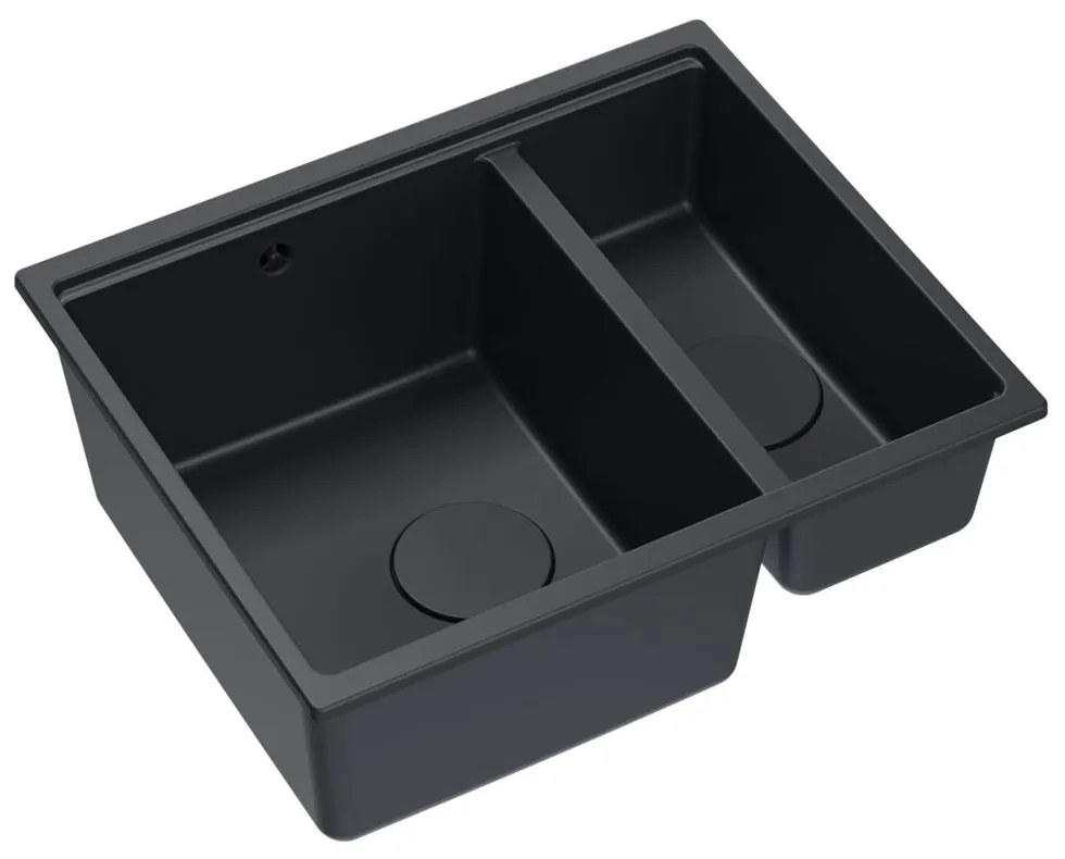 gránit mosogató Logan 150 Black