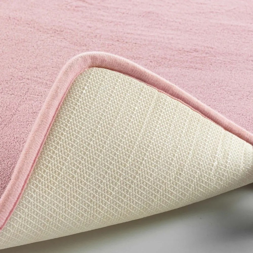 Rózsaszín fürdőszobai kilépő 50x120 cm Vitamine – douceur d'intérieur