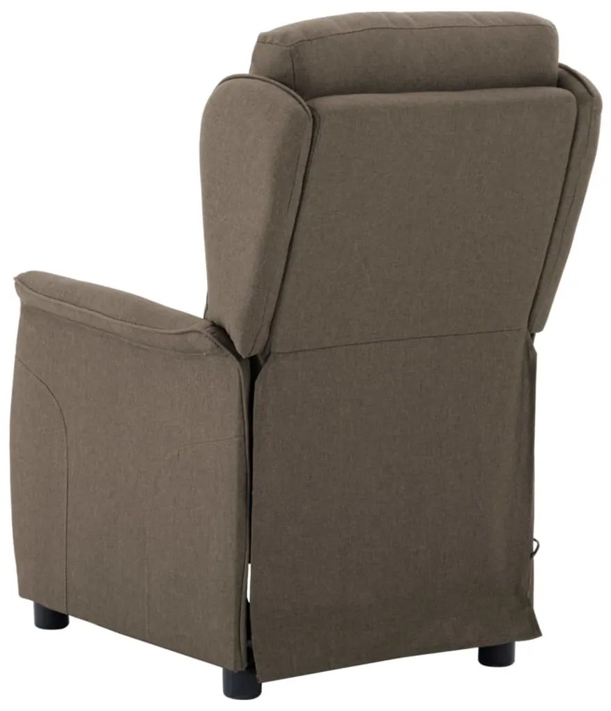 Masszázsszék párnával Tópszínű 67.5 x 93.5 x 101.5 cm szövet