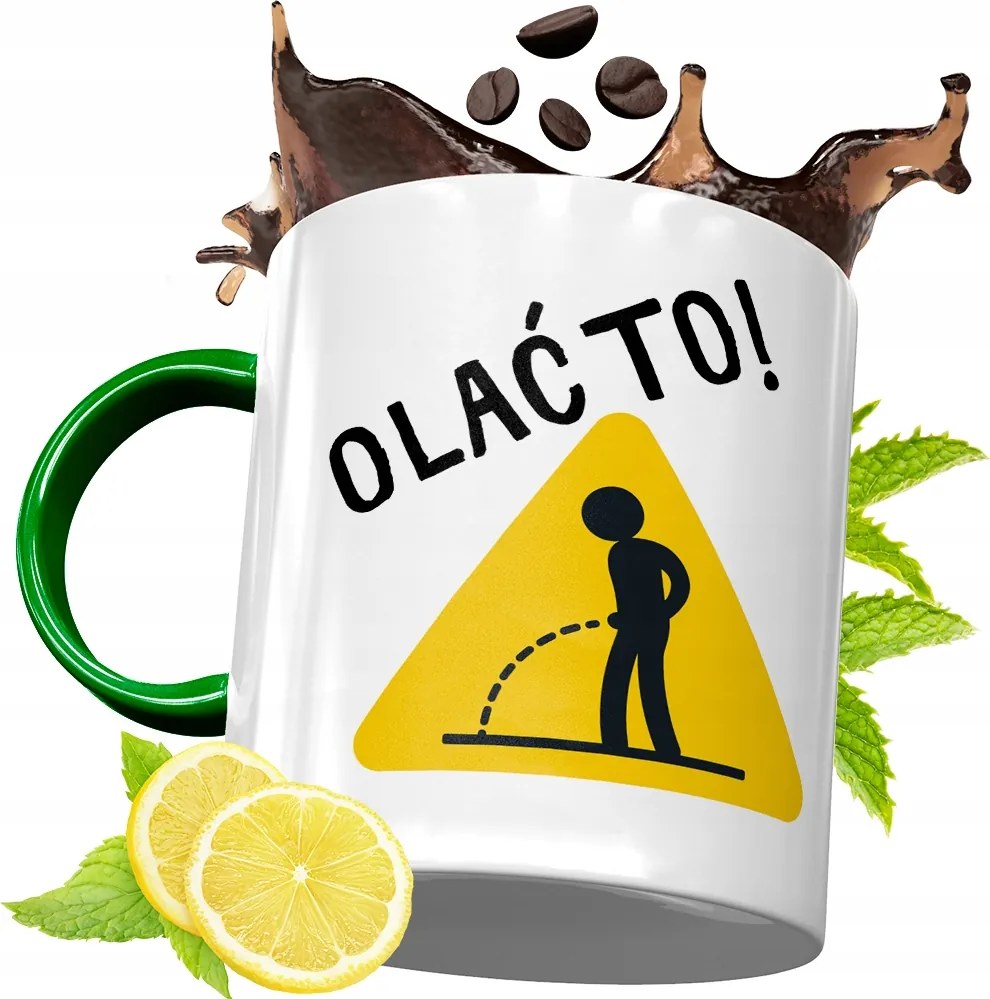 Zöld Vicces Bögre Születésnapi Ajándék fényképes nyomtatással