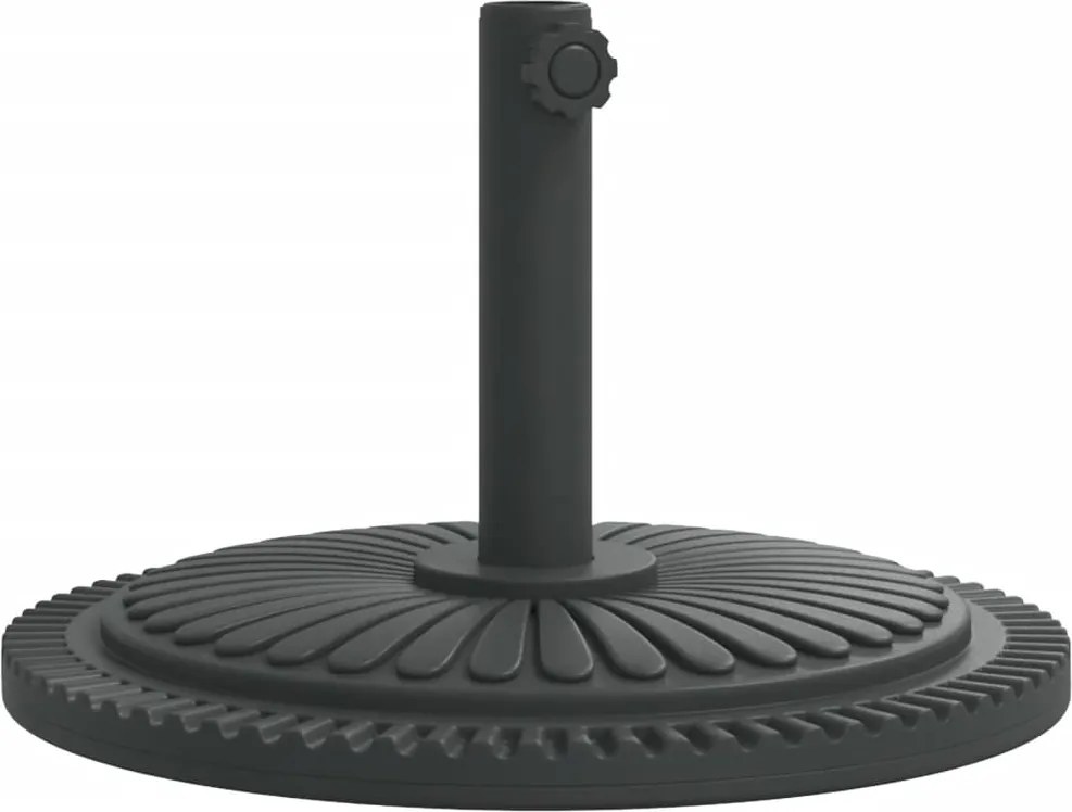 vidaXL kerek napernyőtalp rúdhoz Ø38 / 48 mm 12 kg