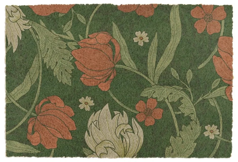 Kókuszrost lábtörlő 40x60 cm William Morris Rose – Artsy Doormats