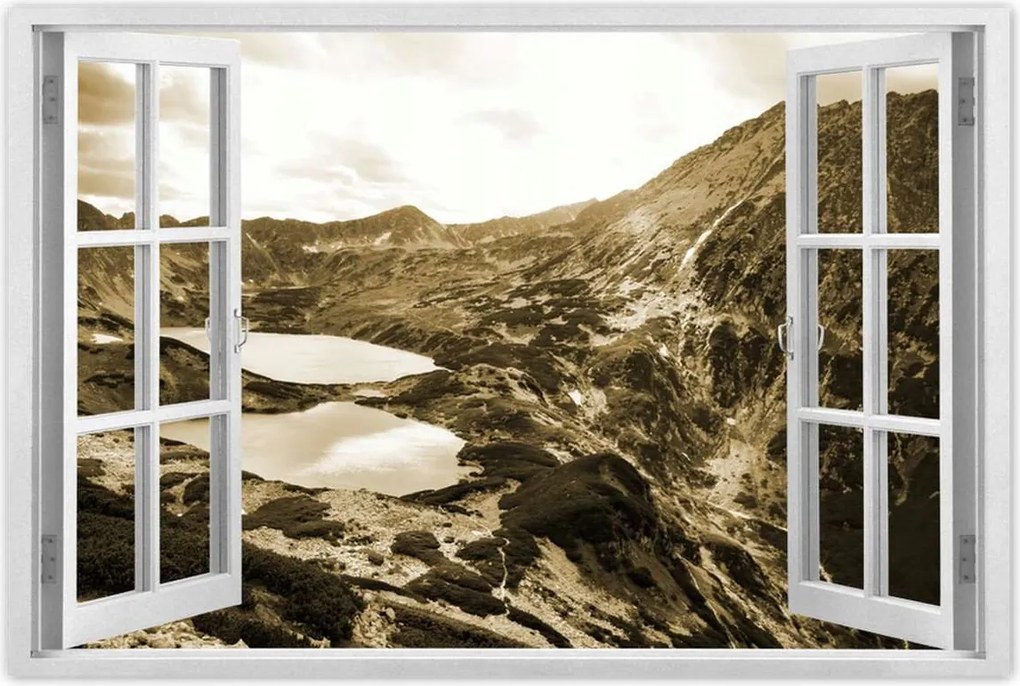 Poszterek 90x60 Tátra Lengyel hegyek Kilátás