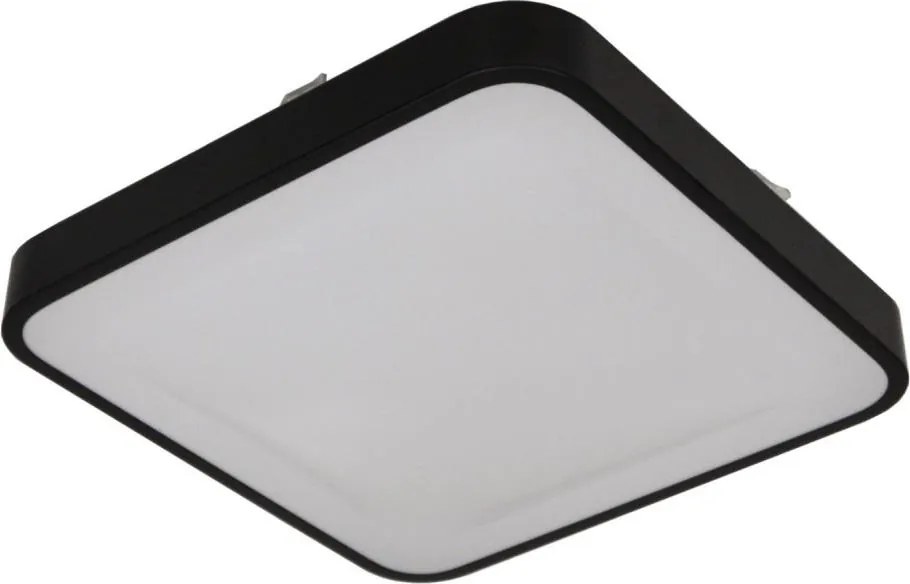WILTON mennyezeti lámpa szenzorral 2xE27/60W/230V 33x33 cm fekete