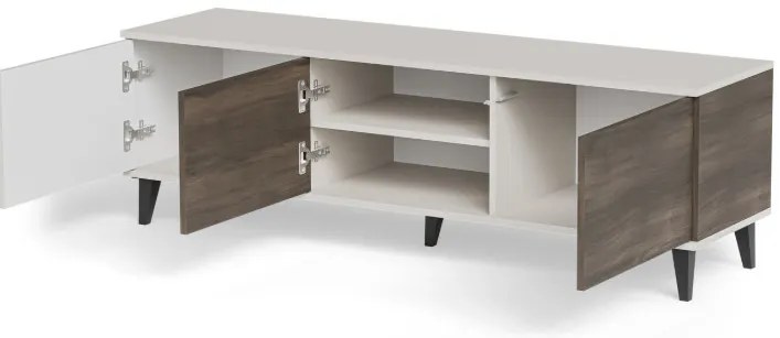 Random 2 RTV-1 TV állvány kasmír/dió 150cm