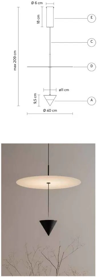 KARMAN SE2553NINT Modern Függesztett Lámpa LED IP20
