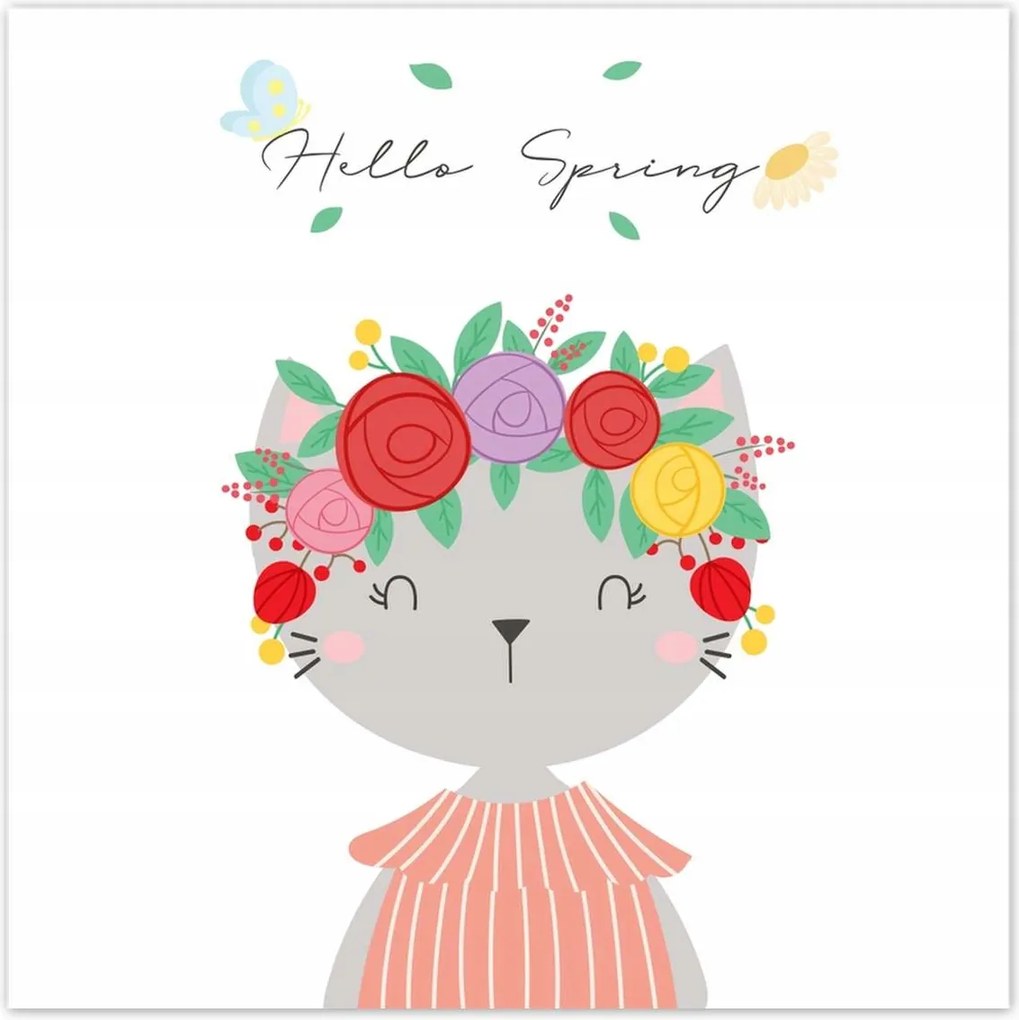 Poszterek 100x100 Cica Cicák Macskák