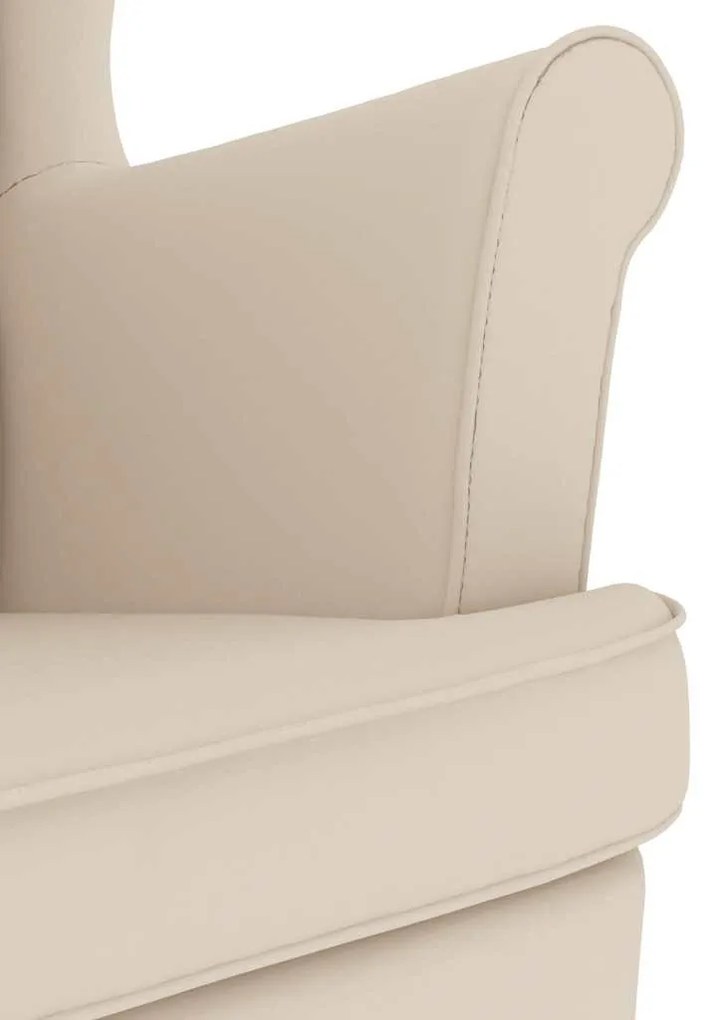 fehér vászonszövet hintaszék 74 x 90 x 102 cm