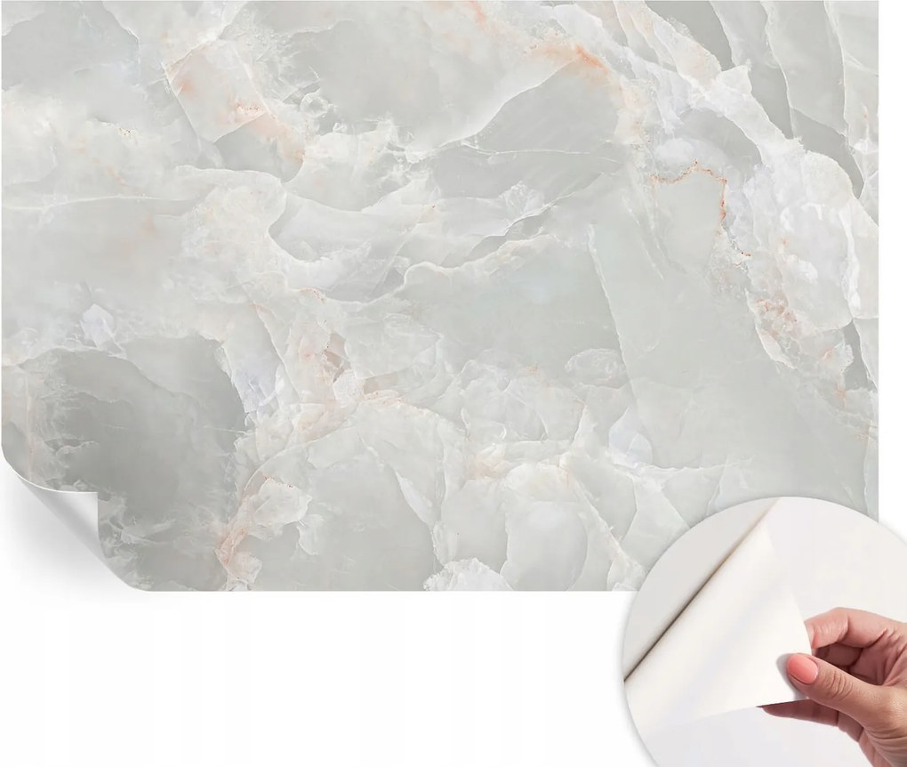 Dekoratív Öntapadós Tapéta Divatos Minták Márvány textúra 104x70 cm