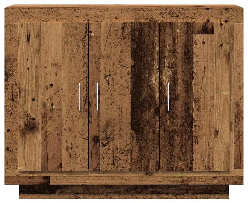 komód Régi fa 92x35x75 cm Gépelt fa