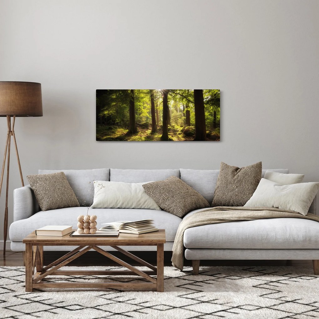 Egy álmodozó erdő képe (120x50 cm)