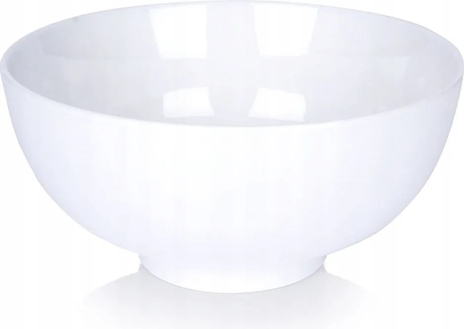 Porcelán Salátatál Leveses Salátához Nagy Fehér Modern 1,6L