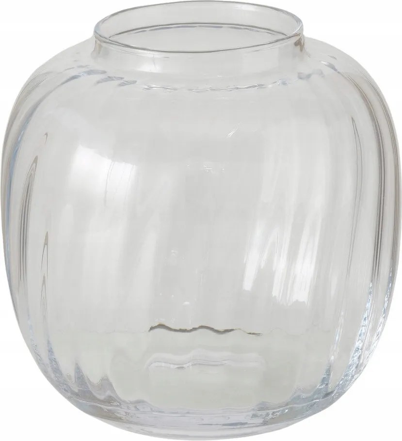 Üveg Váza Átlátszó Elegáns Kézi Kivitelezés Trial 19X19 CM