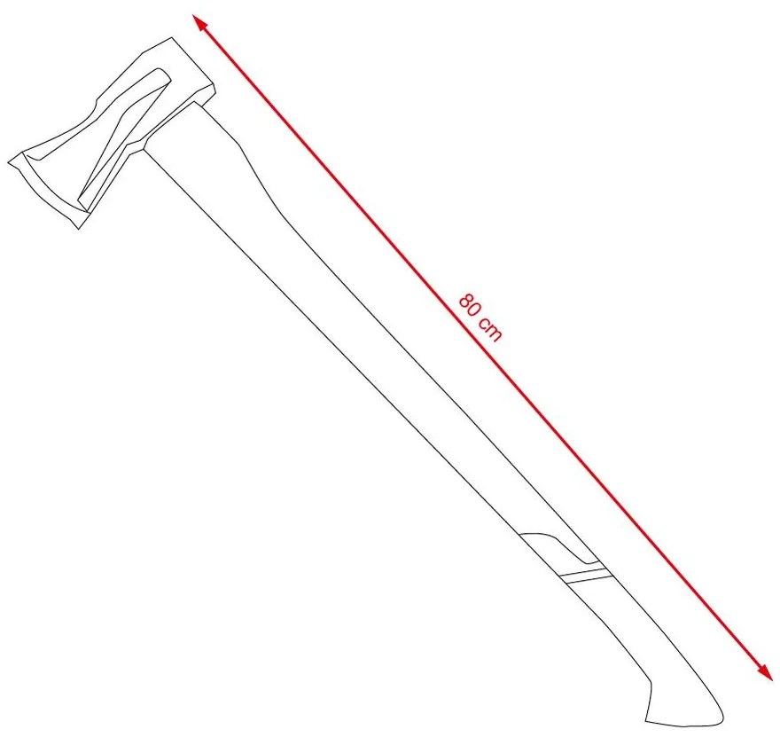 AVENBERG ALASZKA Fejsze fára 2000 g - 800 mm