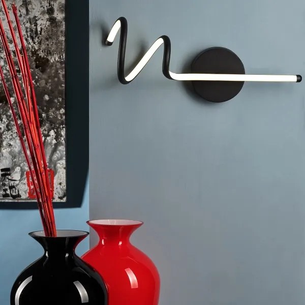 ONLI - LED Fali lámpa TWIST LED/6W/230V 4000K fekete