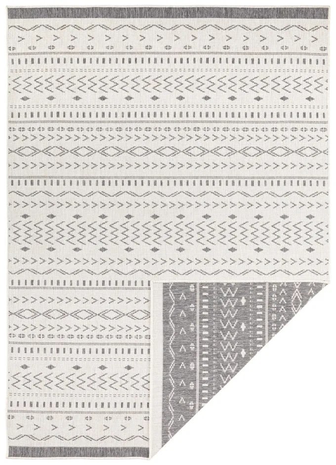 Kuba szürke-krémszínű kültéri szőnyeg, 290 x 200 cm - NORTHRUGS