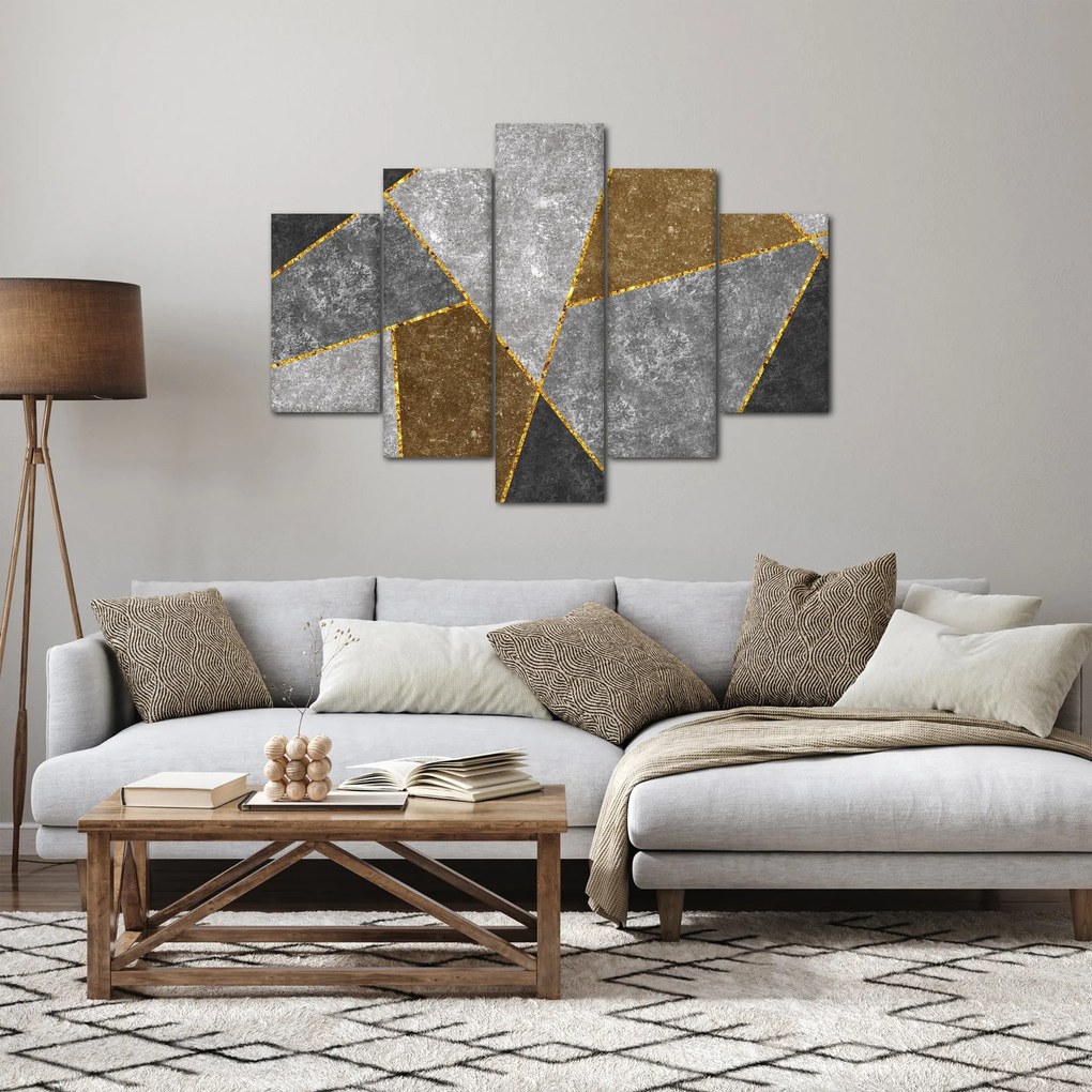 Kép - Anyagok utánzása (150x105 cm)