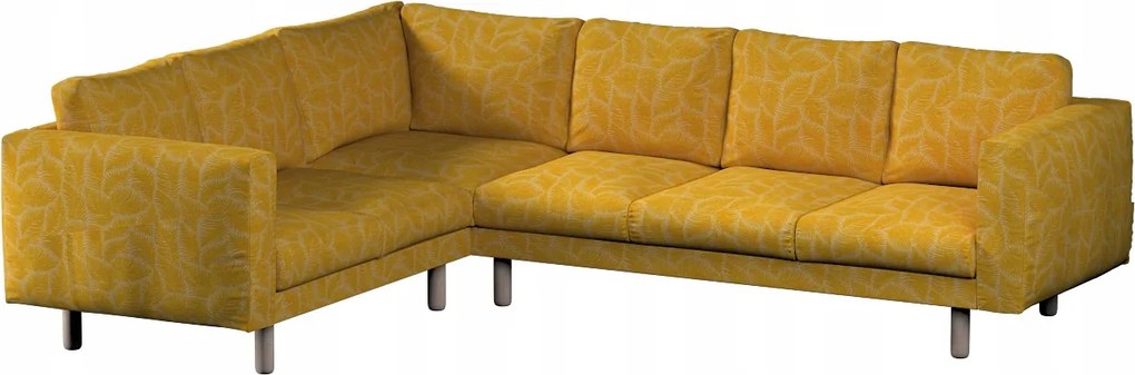 Norsborg 5 személyes sarokkanapé huzat Ikea mézszínű