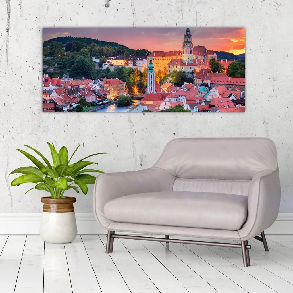 Kép - Český Krumlov (120x50 cm)