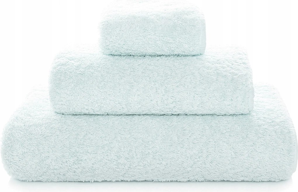 Extra Vastag és Puha Fürdőlepedő 70x140 MrTowel 800g/m2 Jégkék