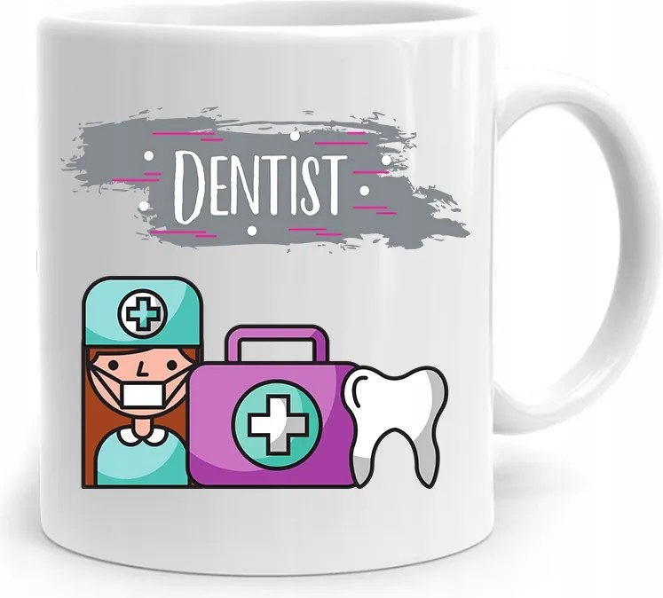 Ajándék Bögre Fogorvosnak fényképes nyomtatással