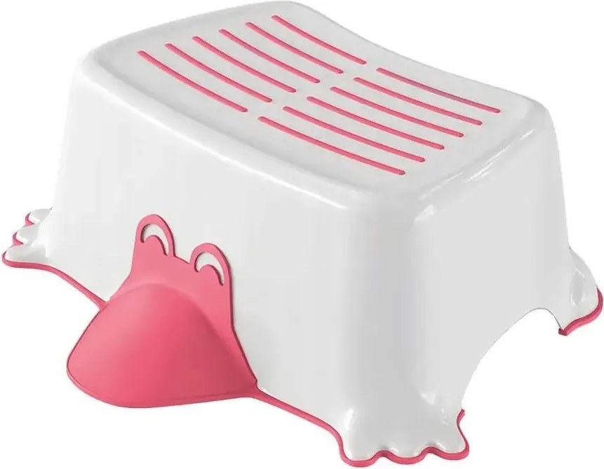 Duck csúszásgátló lábtartó gyerekeknek fürdőszobába, rózsaszín (366413) Sm