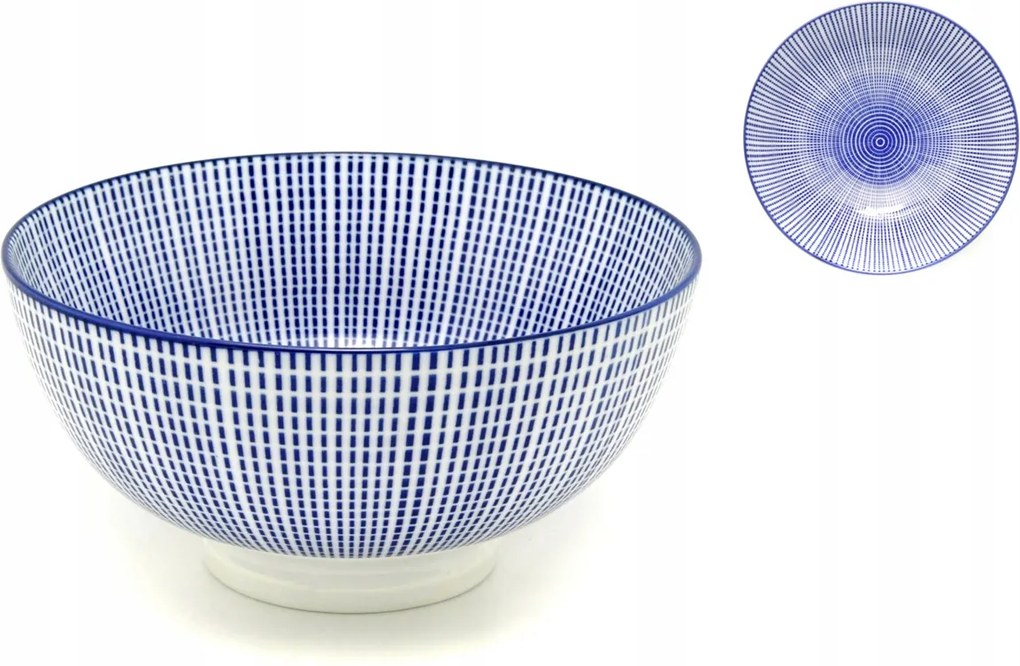 Ramen tál Tokusa Blue 17,5 x 9 cm 800ml