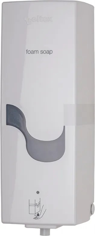 Celtex Habszappan adagoló Elektromos Érintésmentes Érzékelő Fehér