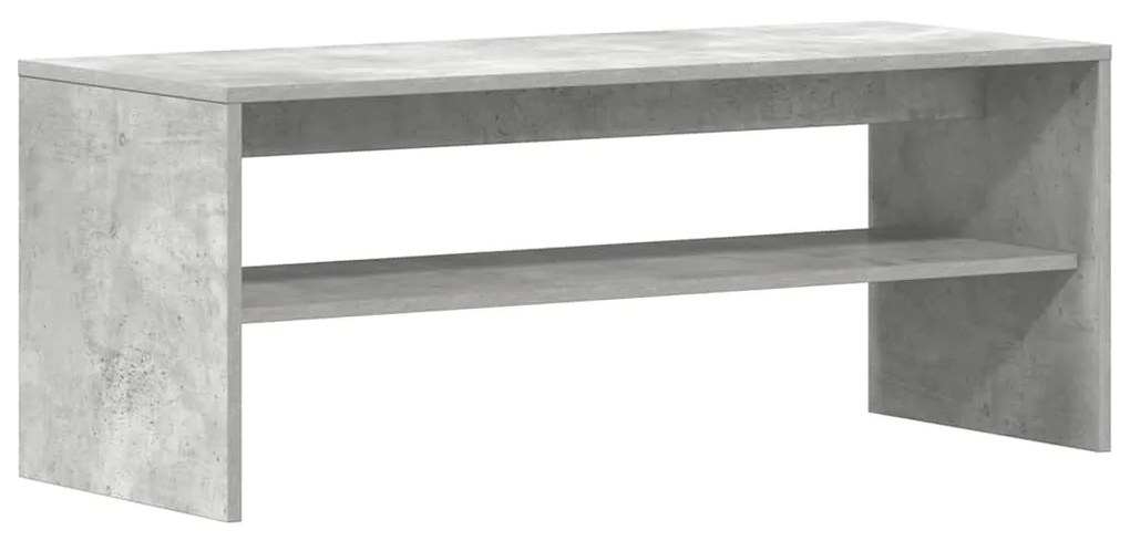 betonszürke forgácslap TV-szekrény 100 x 40 x 40 cm