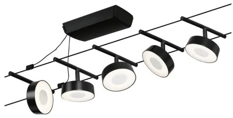 Paulmann 94479 - 5x5W LED CIRCLE spotlámpa 230V fekete készlet