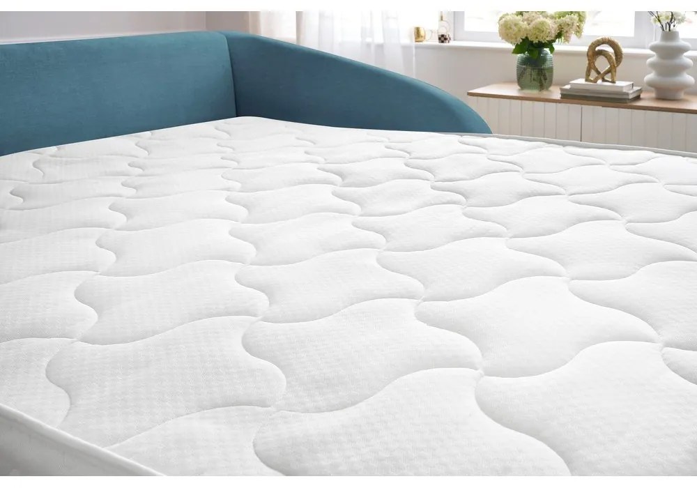 Kék kinyitható kanapé 235 cm Cezanne – Bobochic Paris