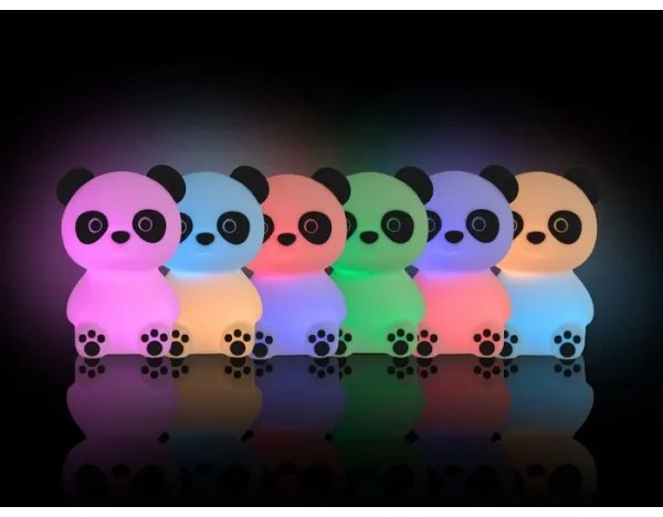 MegaLight - LED RGB Dimmelhető gyermek érintős lámpa PADDY PANDA LED/5V