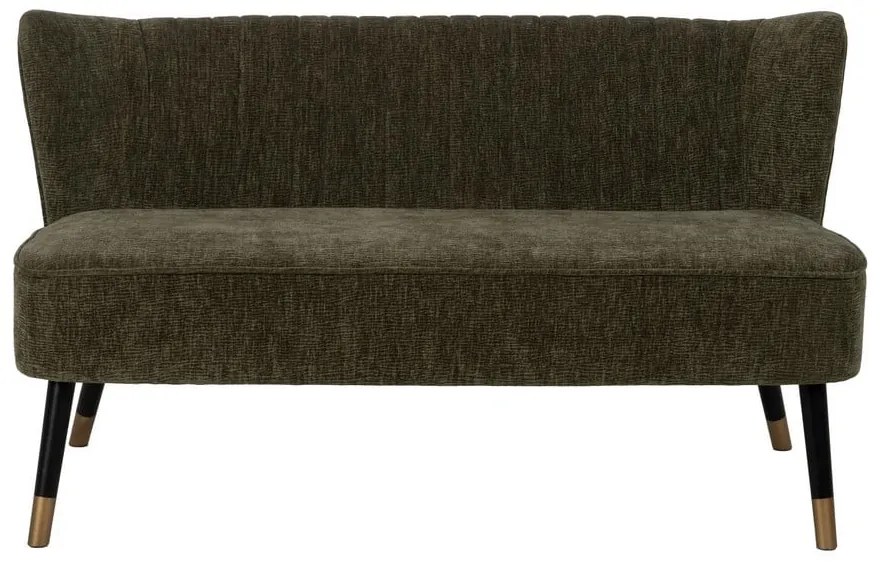 Zöld zsenília kanapé 134 cm Glam – Ixia