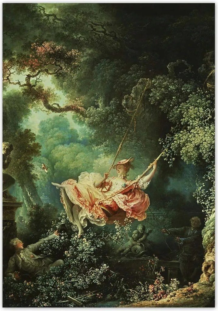 Poszterek 70x100 Fragonard hinta