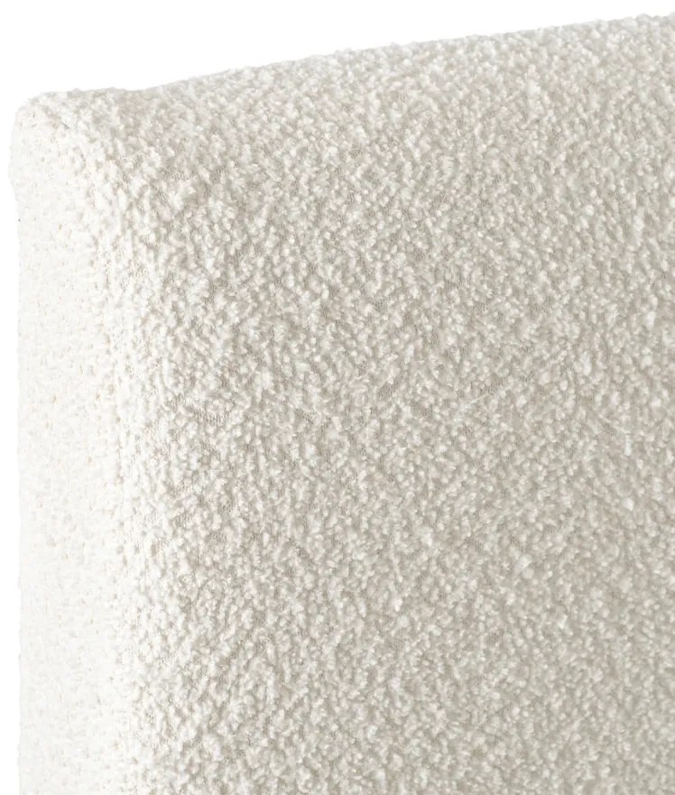 Krém Bouclé Franciaágy Ágyneműtartóval. 160x200 MARSYLIA