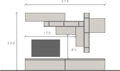 Infinity 2.0 8 db-os szett bézs / szürkésbarna / Mercure tölgy