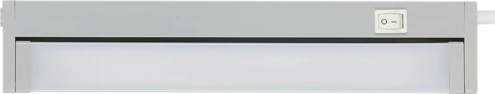 Telefunken Led szekrényvilágítás 31 cm 5,5 W 600 lm szürke, 10 db-os láncba köthető