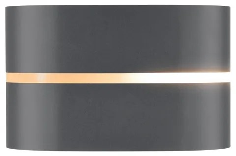 Nordlux - Kültéri fali lámpa SIBELIS 1xE27/10W/230V IP44 antracit