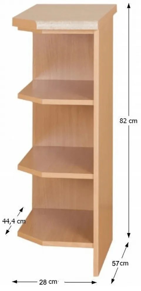 Alsó konyhai polc Leite MDF classic S30N/L. 788703