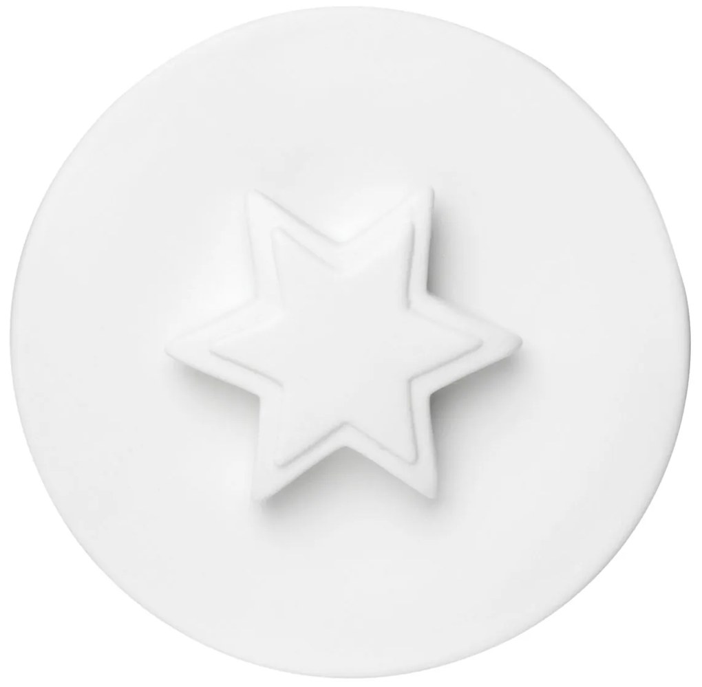Üveg élelmiszer-edény STAR porcelán tetővel