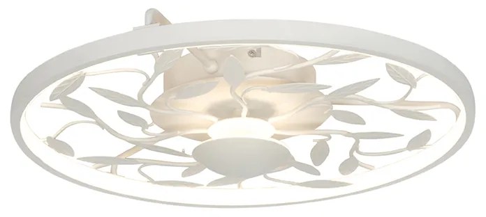 Fehér art deco mennyezeti lámpa - Bota