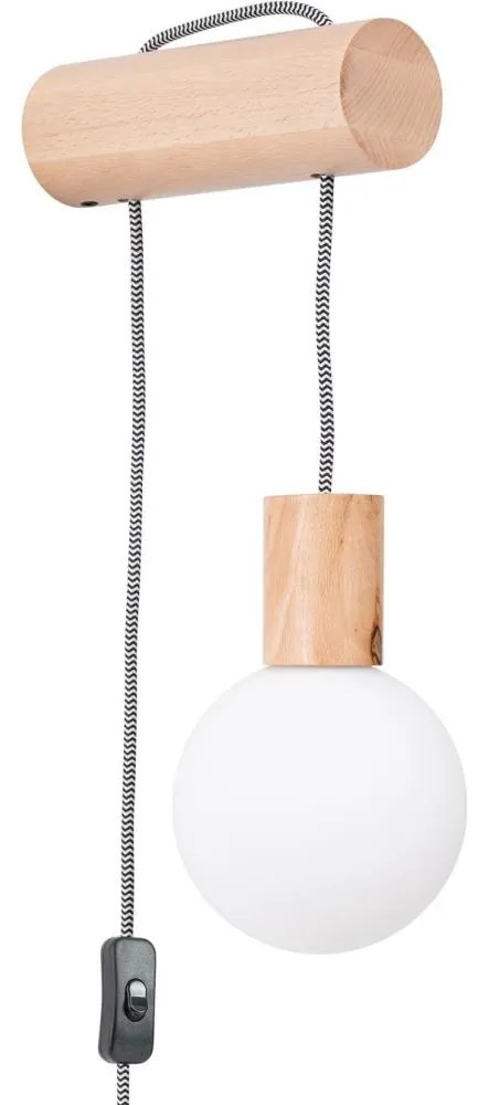 Sollux SL.1645 - Fali lámpa NIBMI 1xG9/8W/230V bükkfa