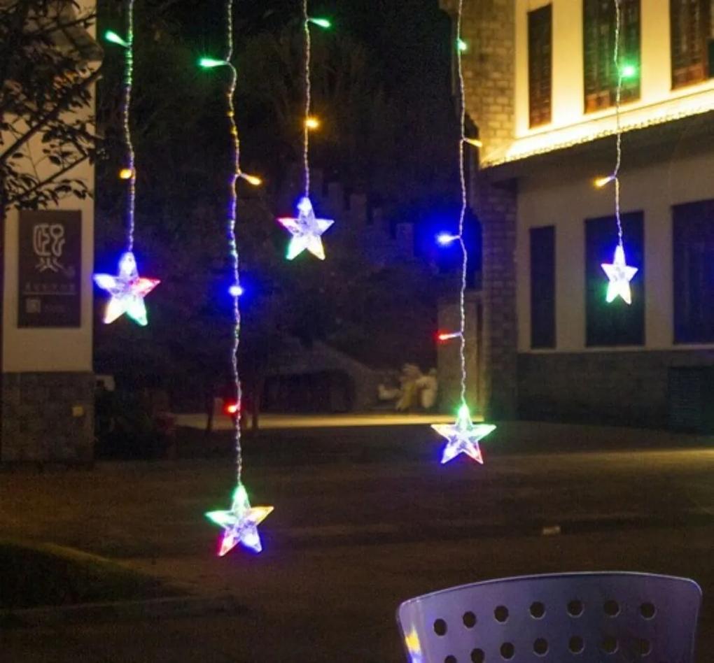 108 LED-es karácsonyi csillag fényfüzér