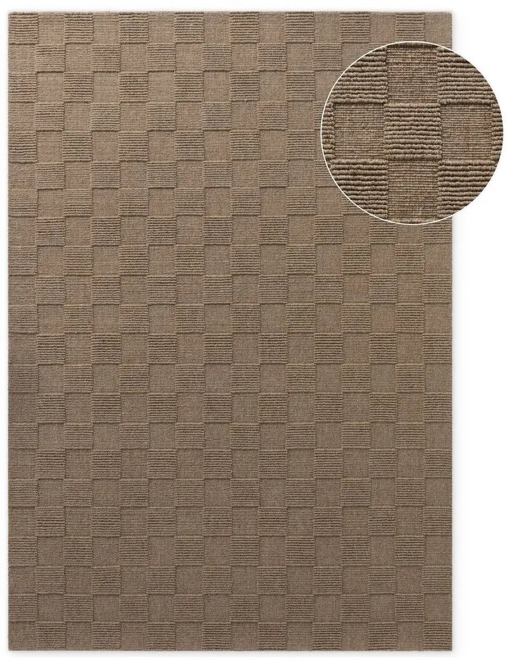 Barna kézi szövésű gyapjú szőnyeg 200x300 cm Scala – Villeroy&amp;Boch