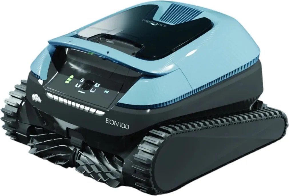 Medencetisztító robot, Dolphin EON 100, teljes medencetisztítás (padló, fal, vízvonal és lépcső tisztítás), SmartMap navigáció, UltraRun mód, applikáció vezérlés