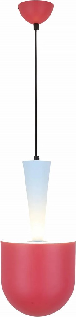 Gyerek függőlámpa piros kék gomba a hálószobába Candellux