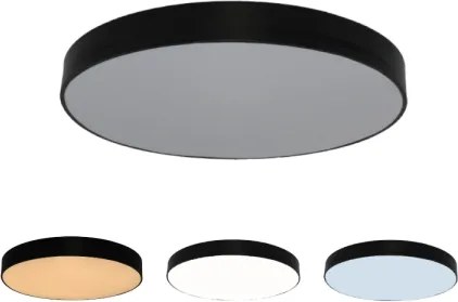 LED mennyezeti lámpatest LED/135W/230V 3000/4000/6500K Ø 80 cm fekete