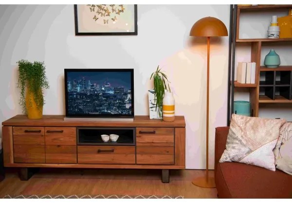 Lucide 45796/01/44 - Állólámpa SIEMON 1xE27/40W/230V narancs